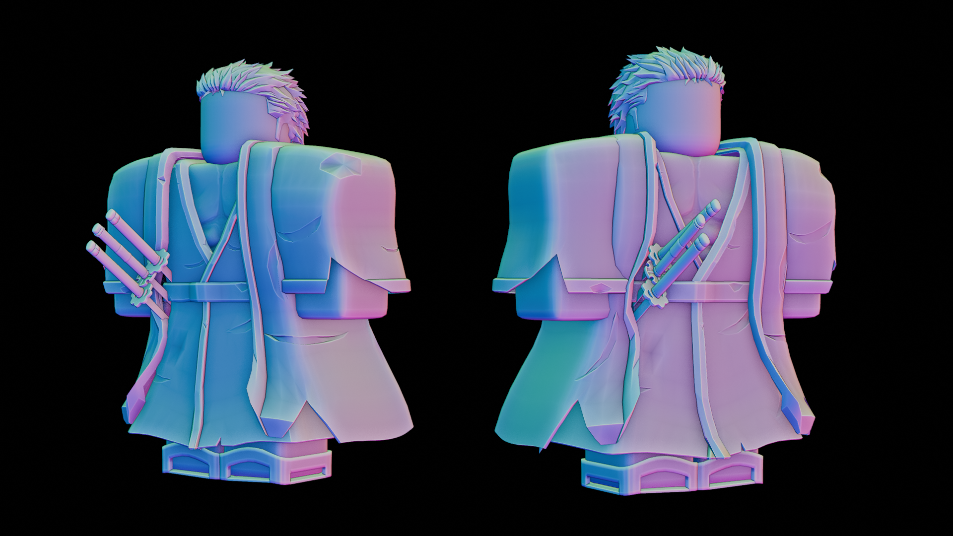 One Piece Zoro Rig